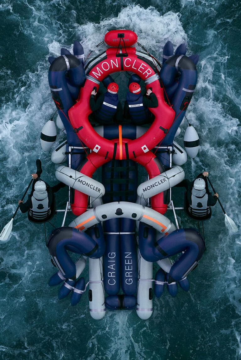 Launch of the 5 Moncler Craig Green collection