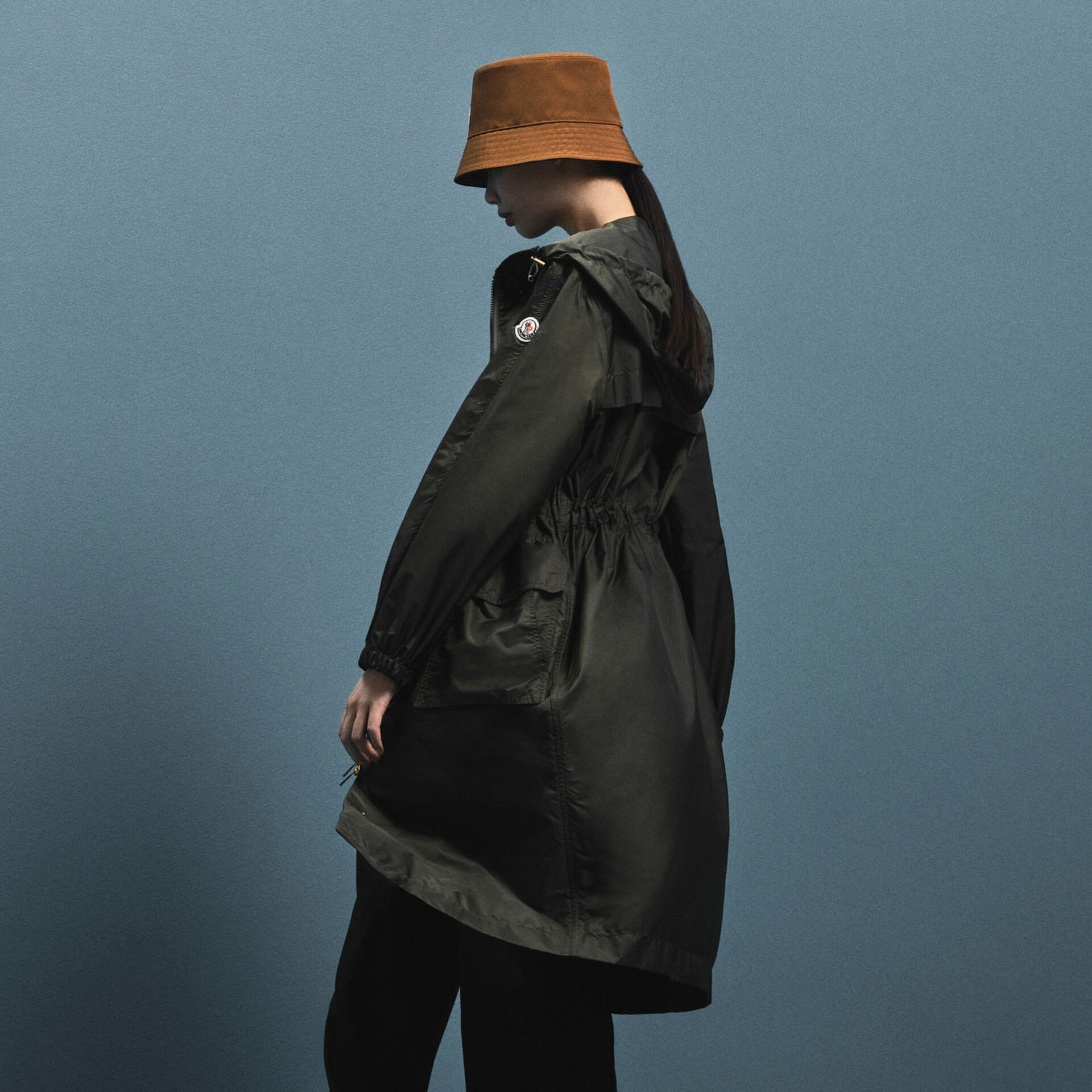 MONCLER WINDBREAKERS & RAINCOATS FOR WOMEN