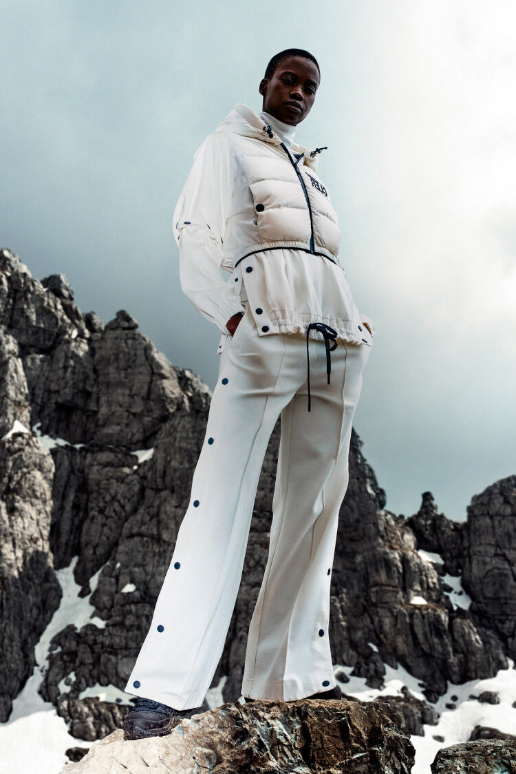 moncler ski suit