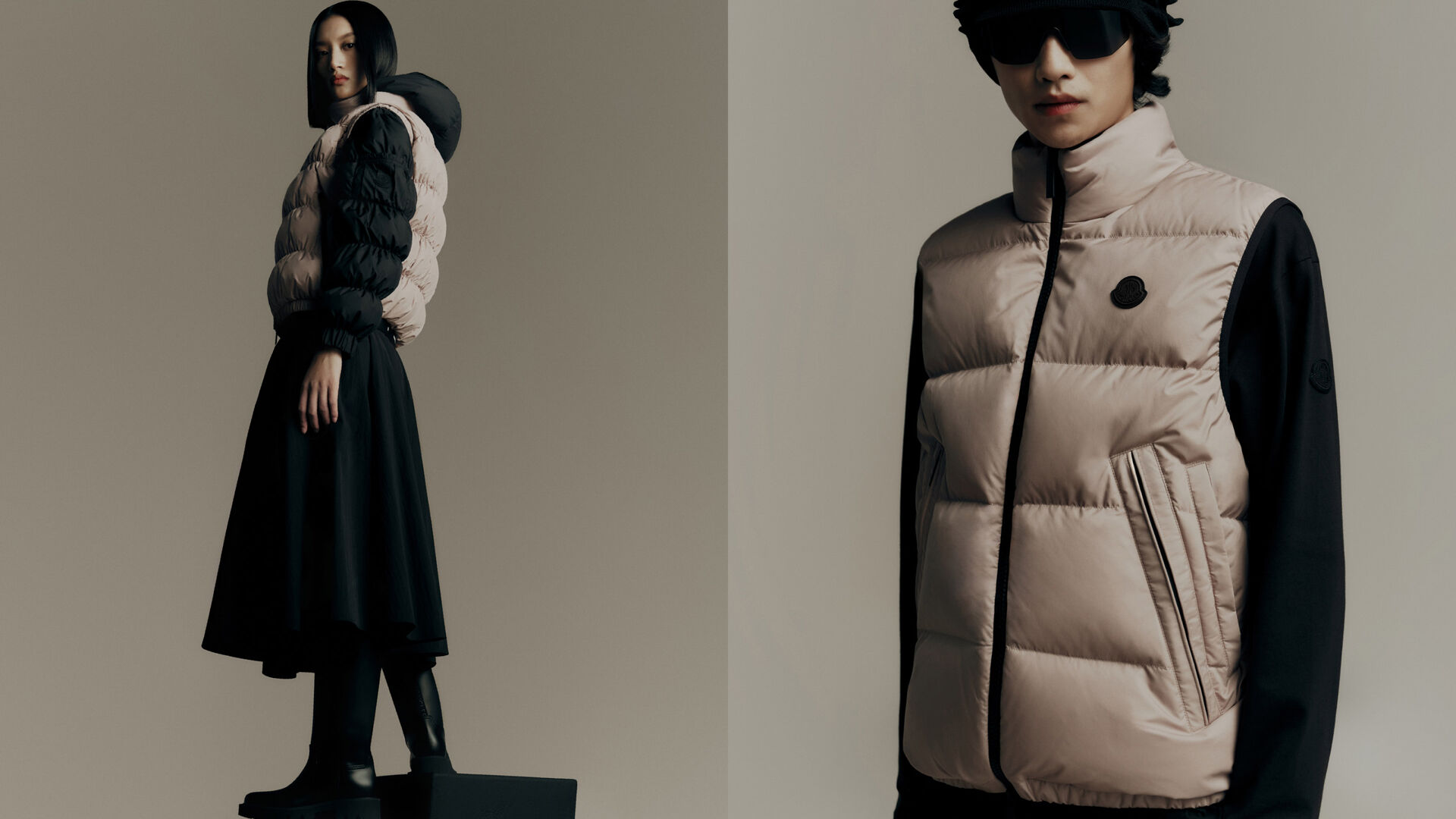 自由区 Class Launge トップス 紺 & 自由区 パンツ 白 ぎす