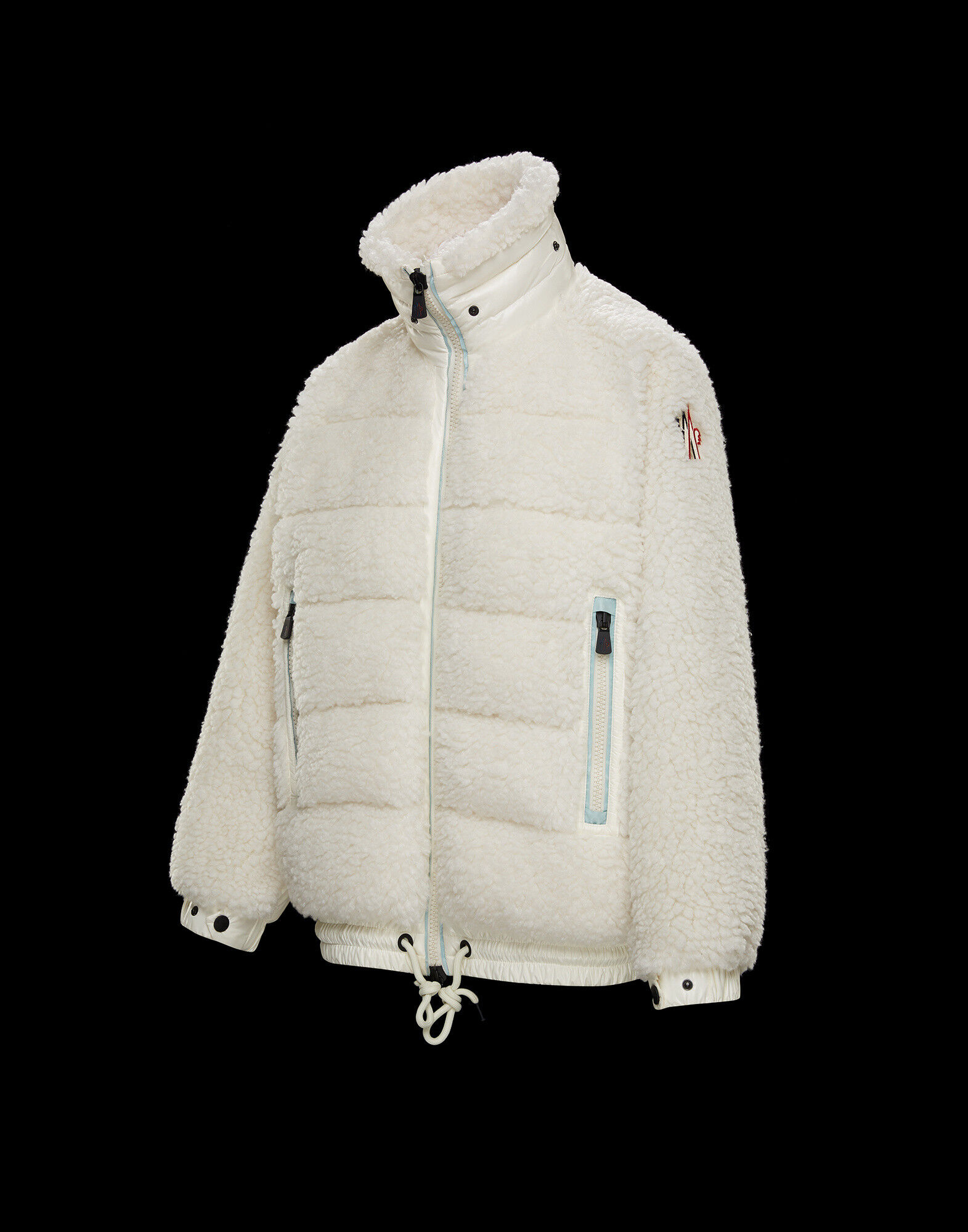 moncler hooded cardigan