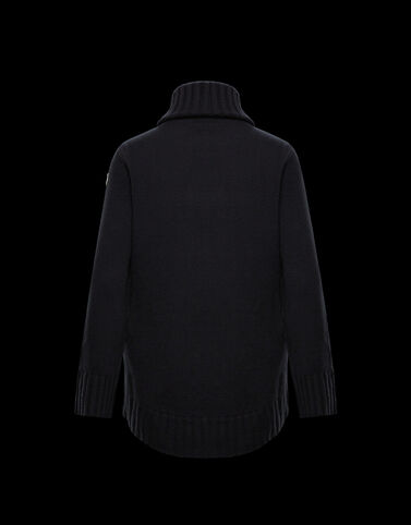 Moncler 마름모 패턴 패딩 카디건 블랙