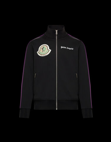 Moncler 지퍼 가디건 블랙