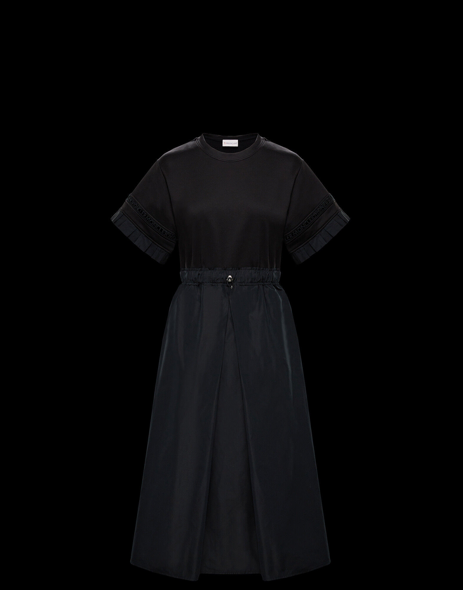 moncler black dress