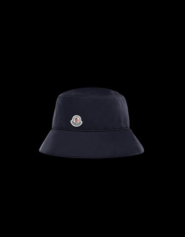 Moncler 마이크로 개버딘 햇 Night Blue