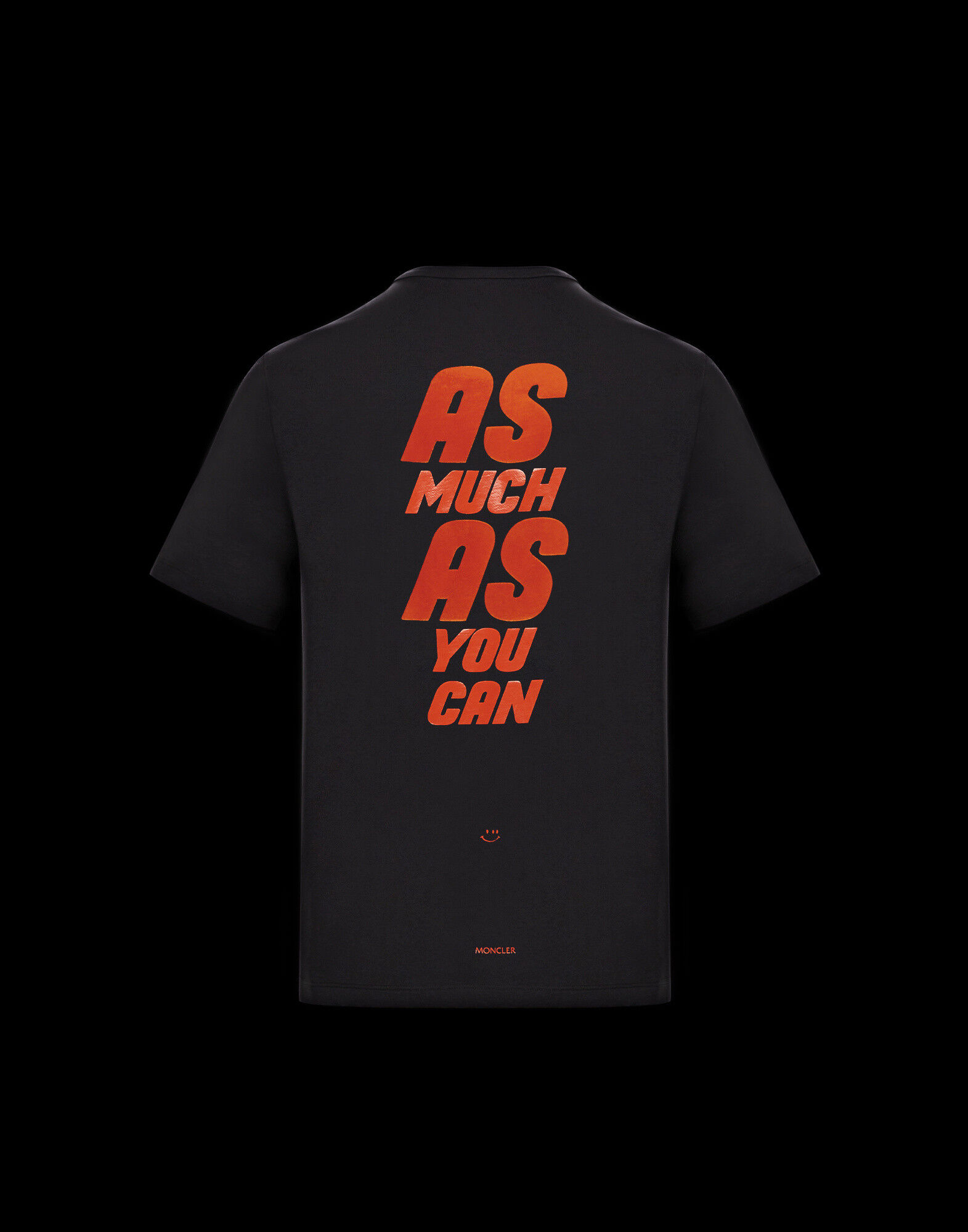 red moncler t shirt