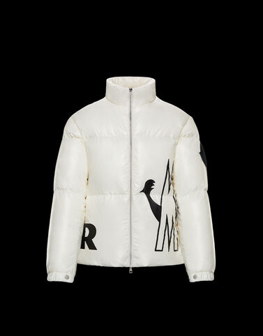 Moncler Friesian 실크 화이트