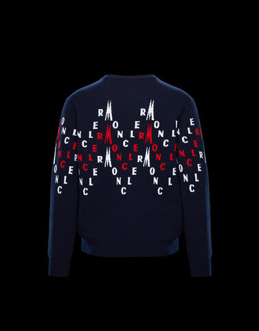 Moncler 크루넥 나이트 블루