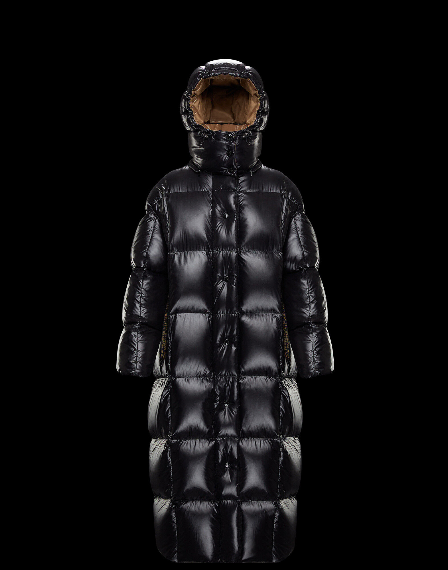 moncler long puffer coat