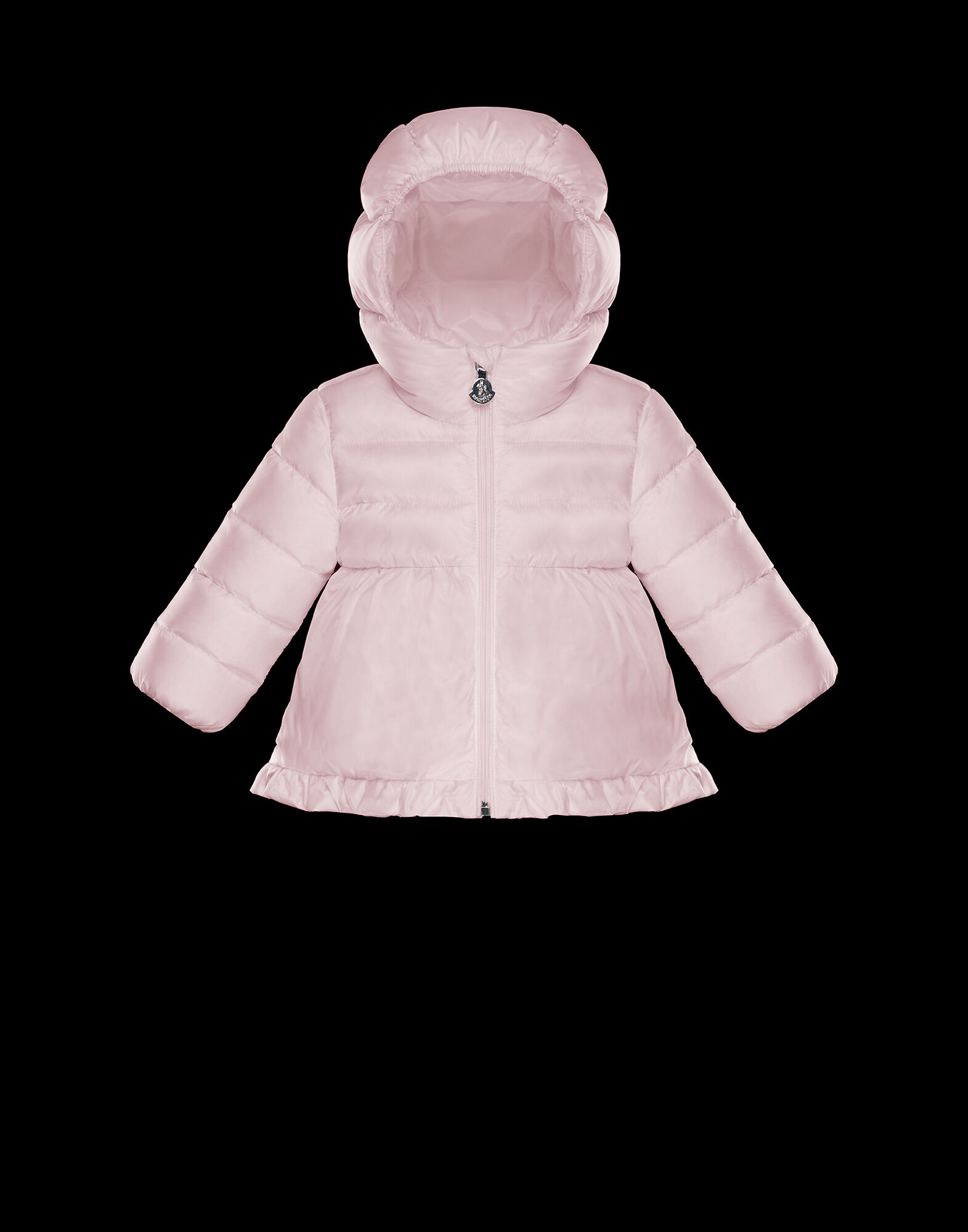 moncler pink baby coat