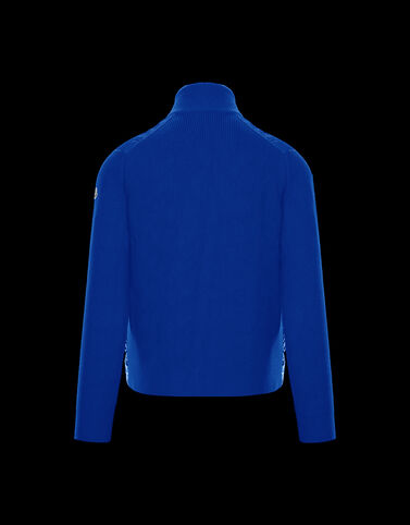 Moncler 듀얼 지퍼 가디건 로열 블루