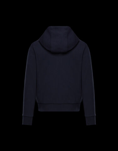 Moncler 패딩 스웨트셔츠 나이트 블루