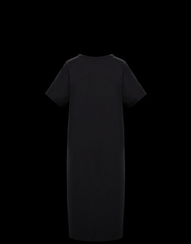 Moncler Moncler 레터링 드레스 블랙