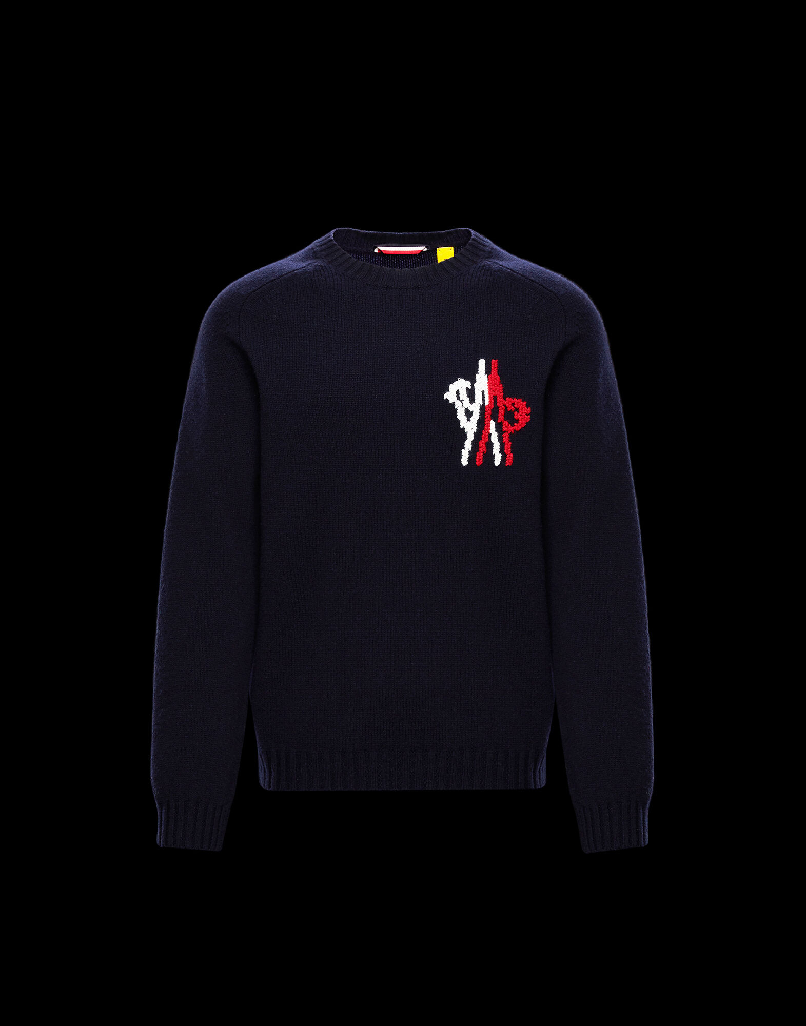 mens grey moncler jumper