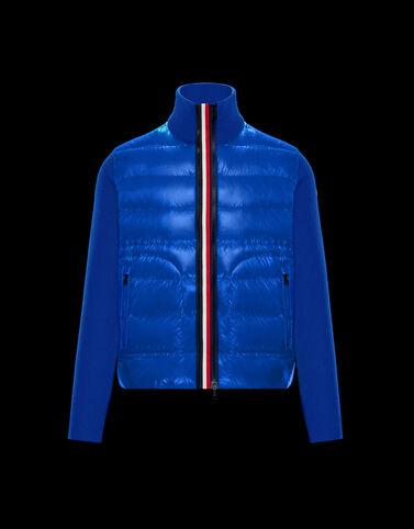 Moncler 듀얼 지퍼 가디건 로열 블루