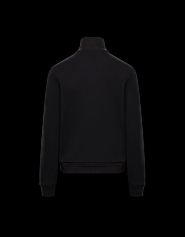 Moncler 지퍼 가디건 블랙