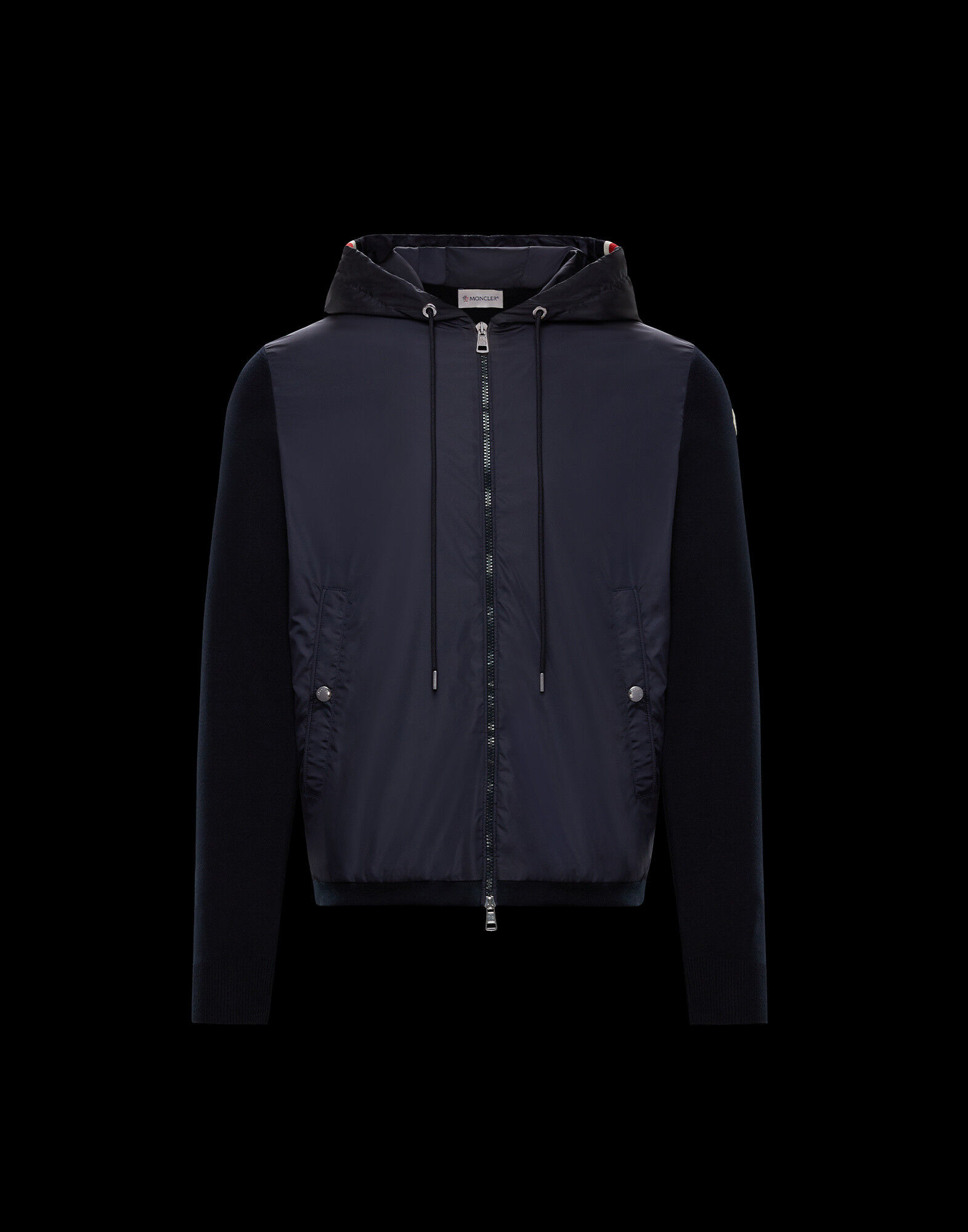 moncler cardigan white
