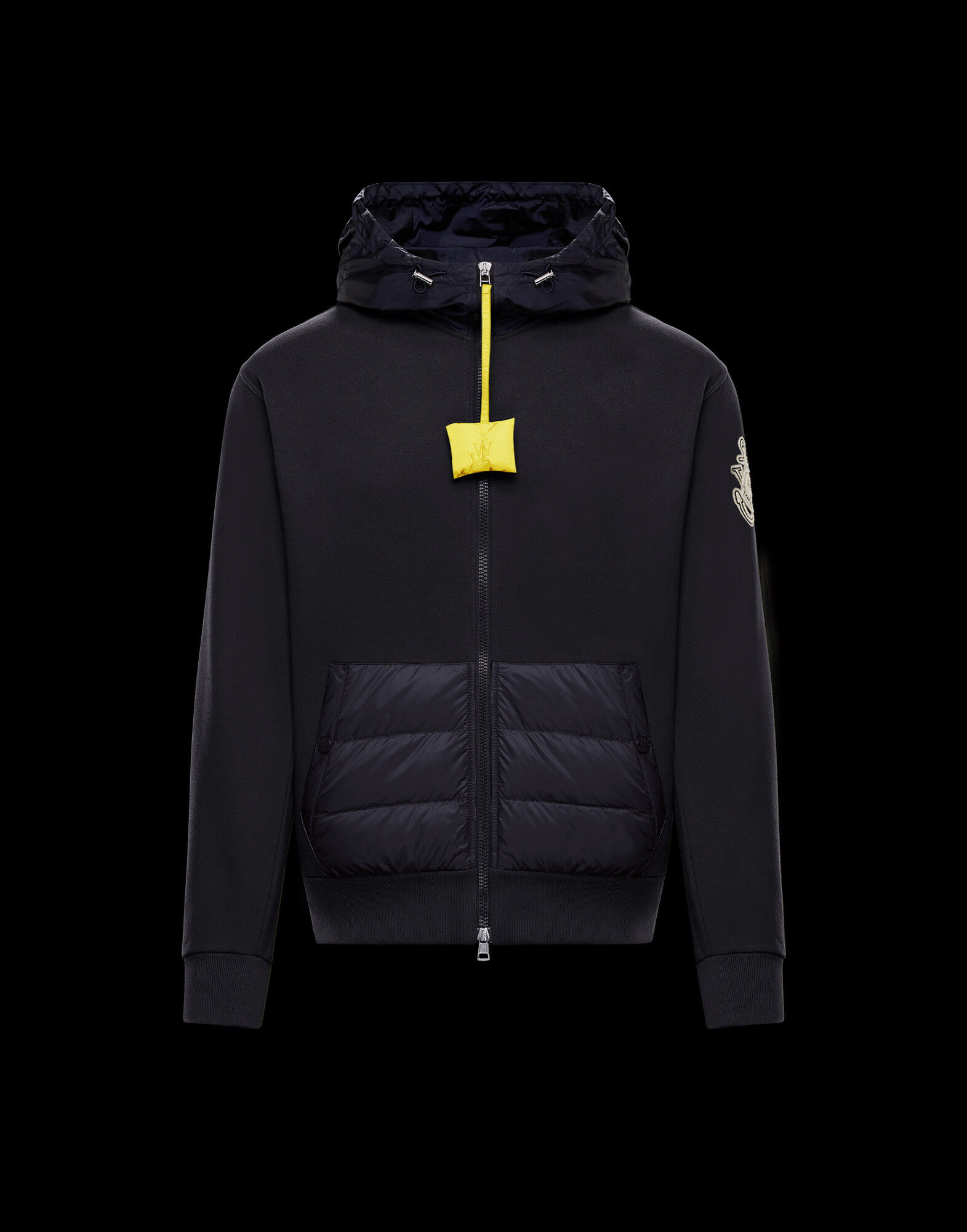 moncler zip up hoodie