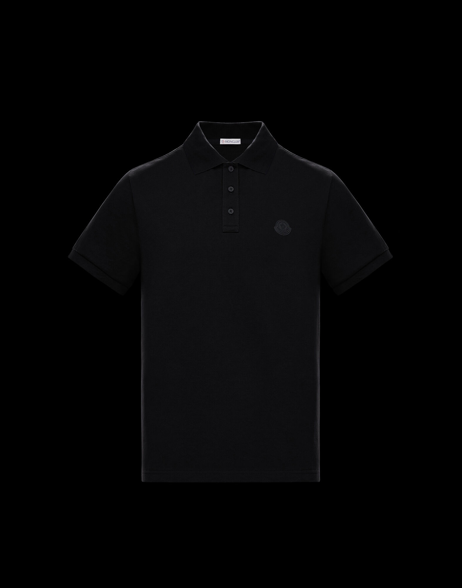 moncler short sleeve polo shirt