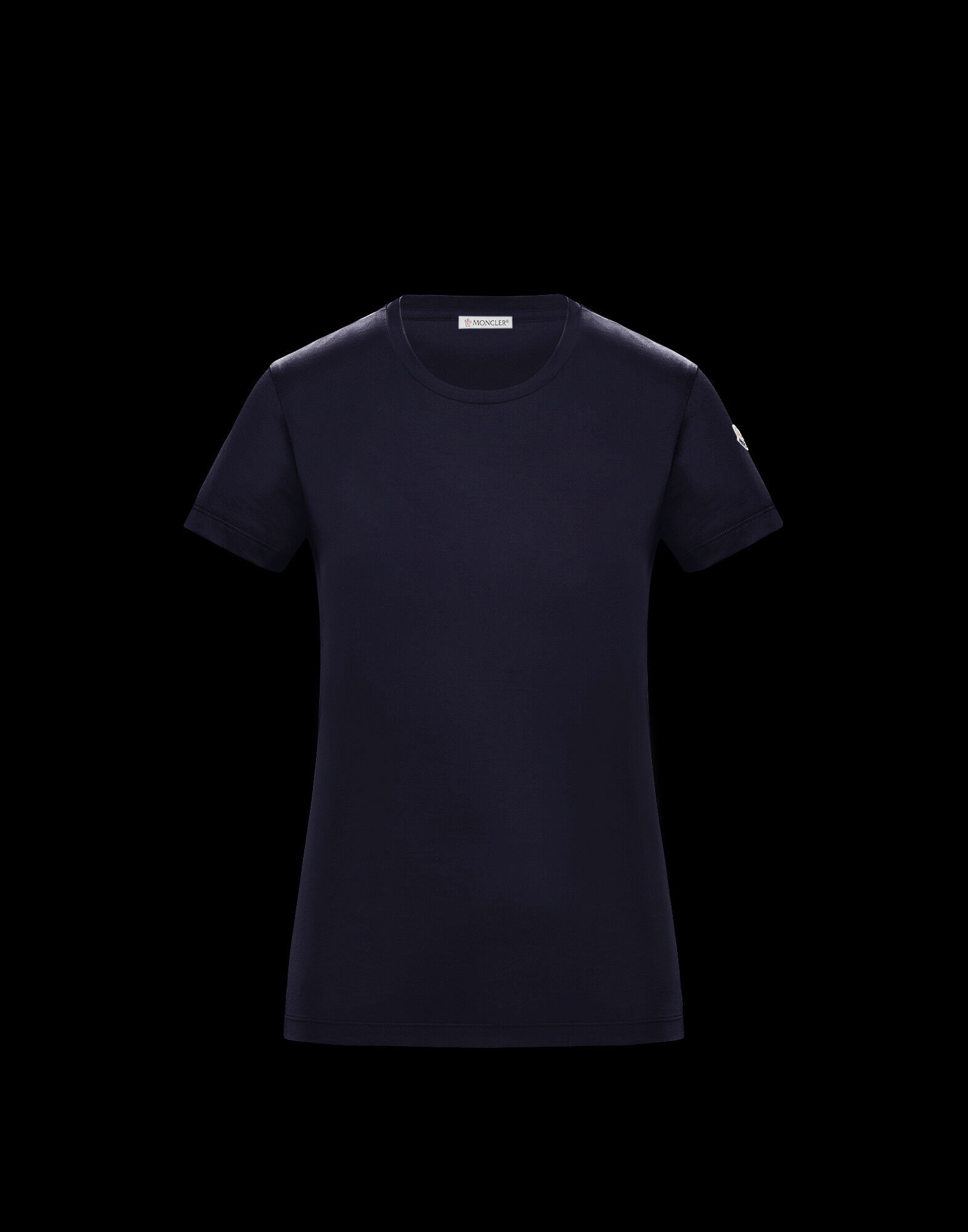 blue moncler tshirt