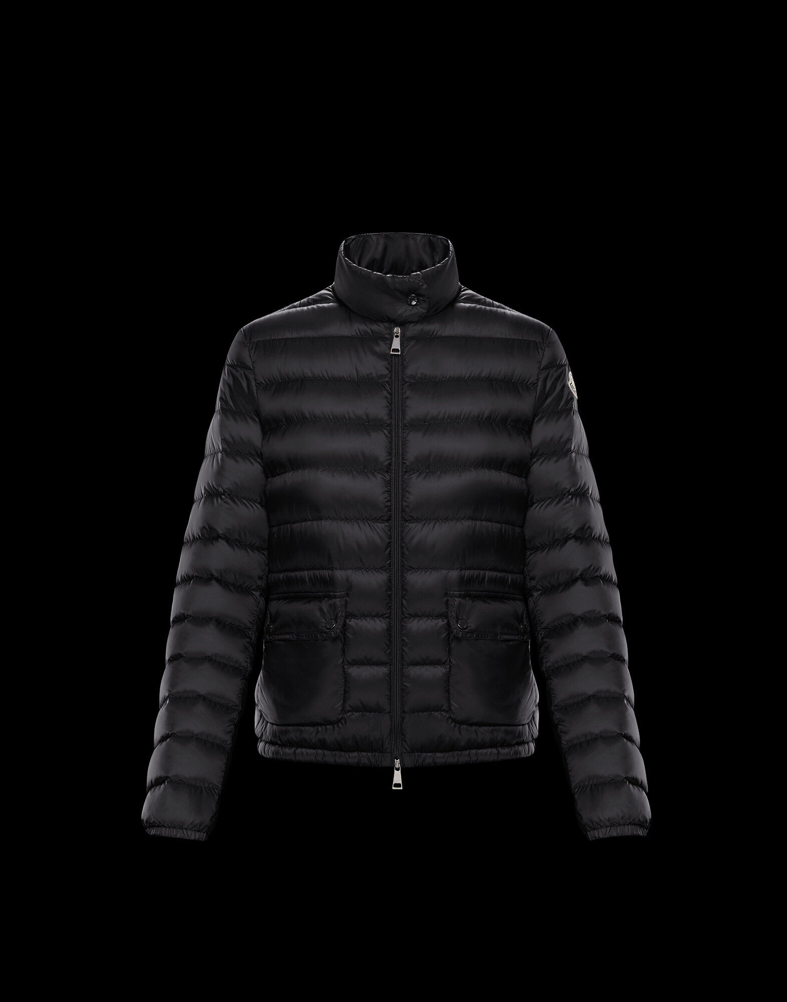 moncler lans jacket black