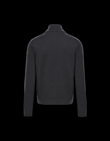 Moncler 니트 가디건 Dark Gray Melange