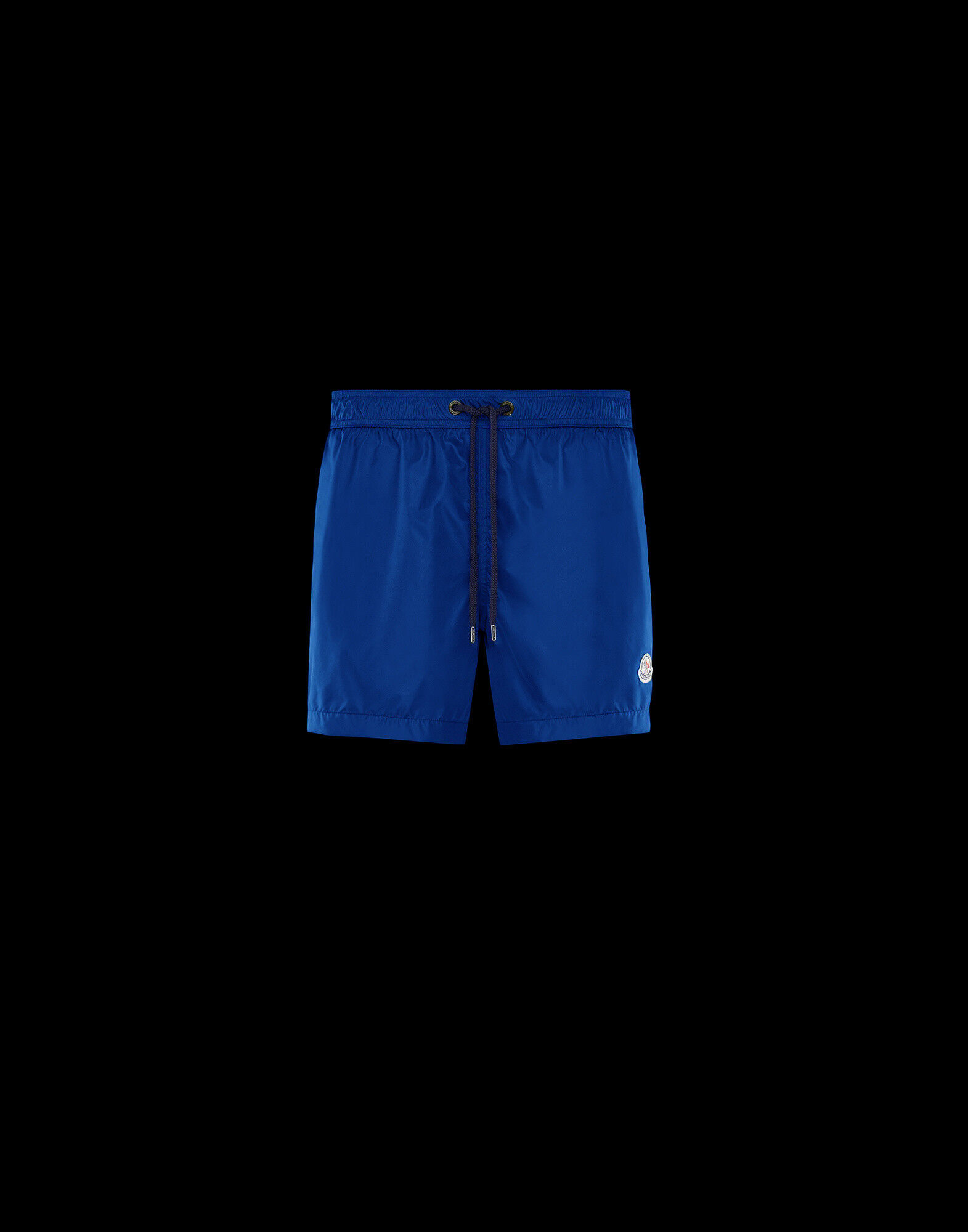 blue moncler shorts