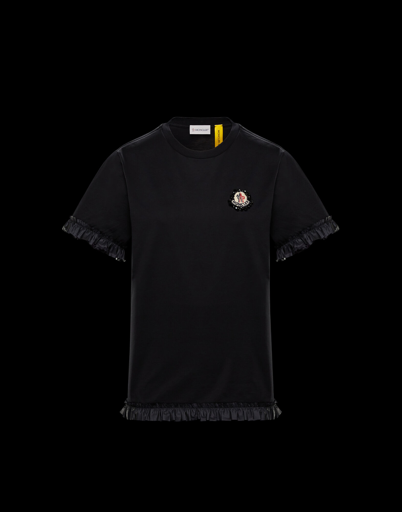 moncler black tee