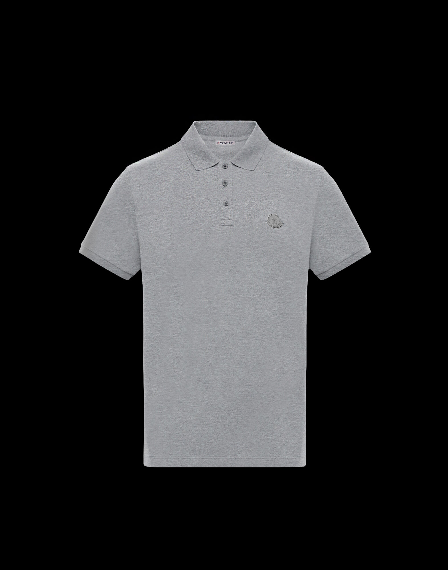 moncler pique polo shirt