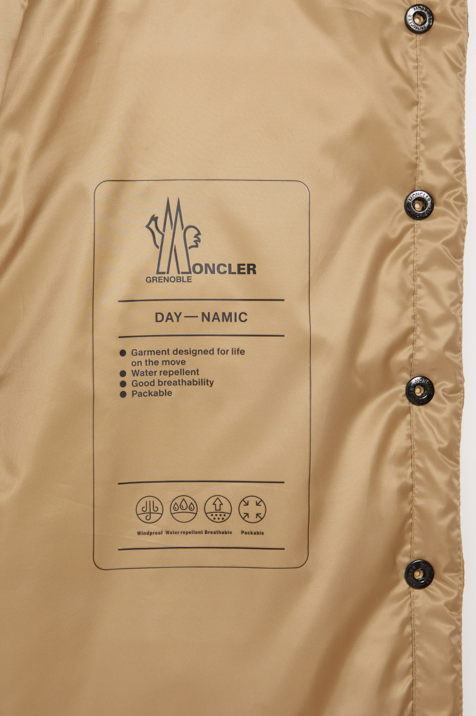 Moncler Beige Waterproof Jacket 2