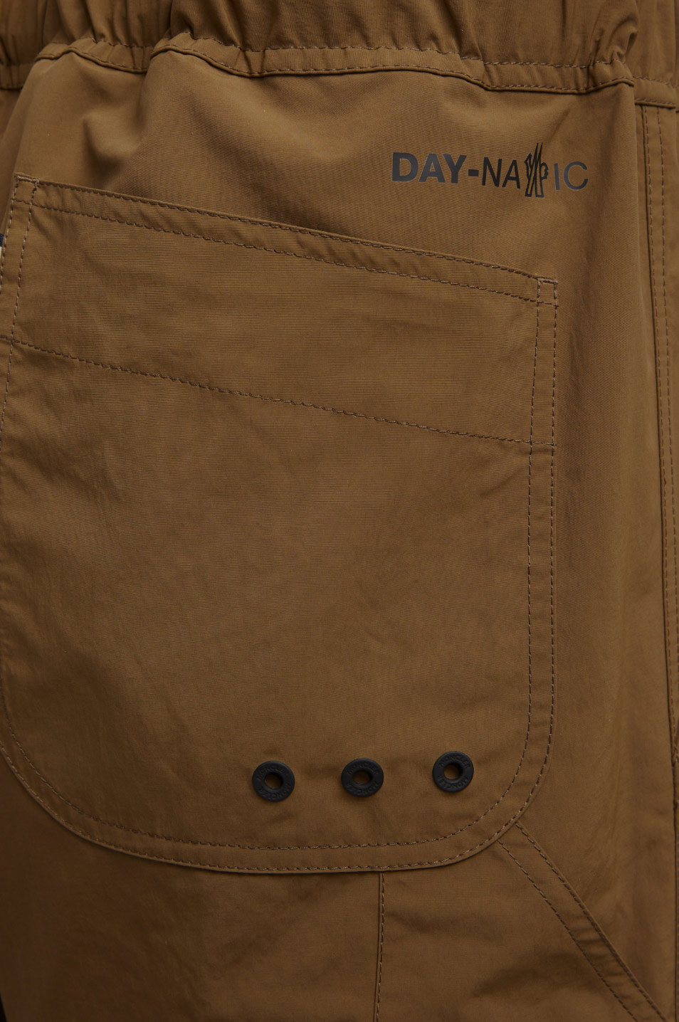 Moncler Khaki Cargo Trousers 1