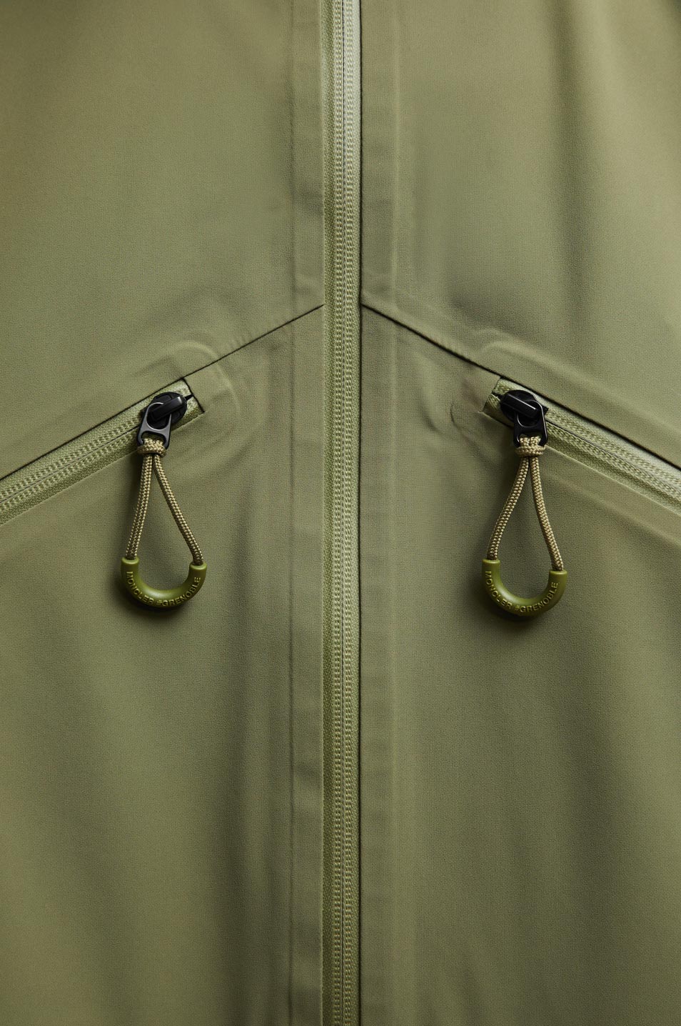 Moncler Green Lightweight Jacket - YKK AquaGuard