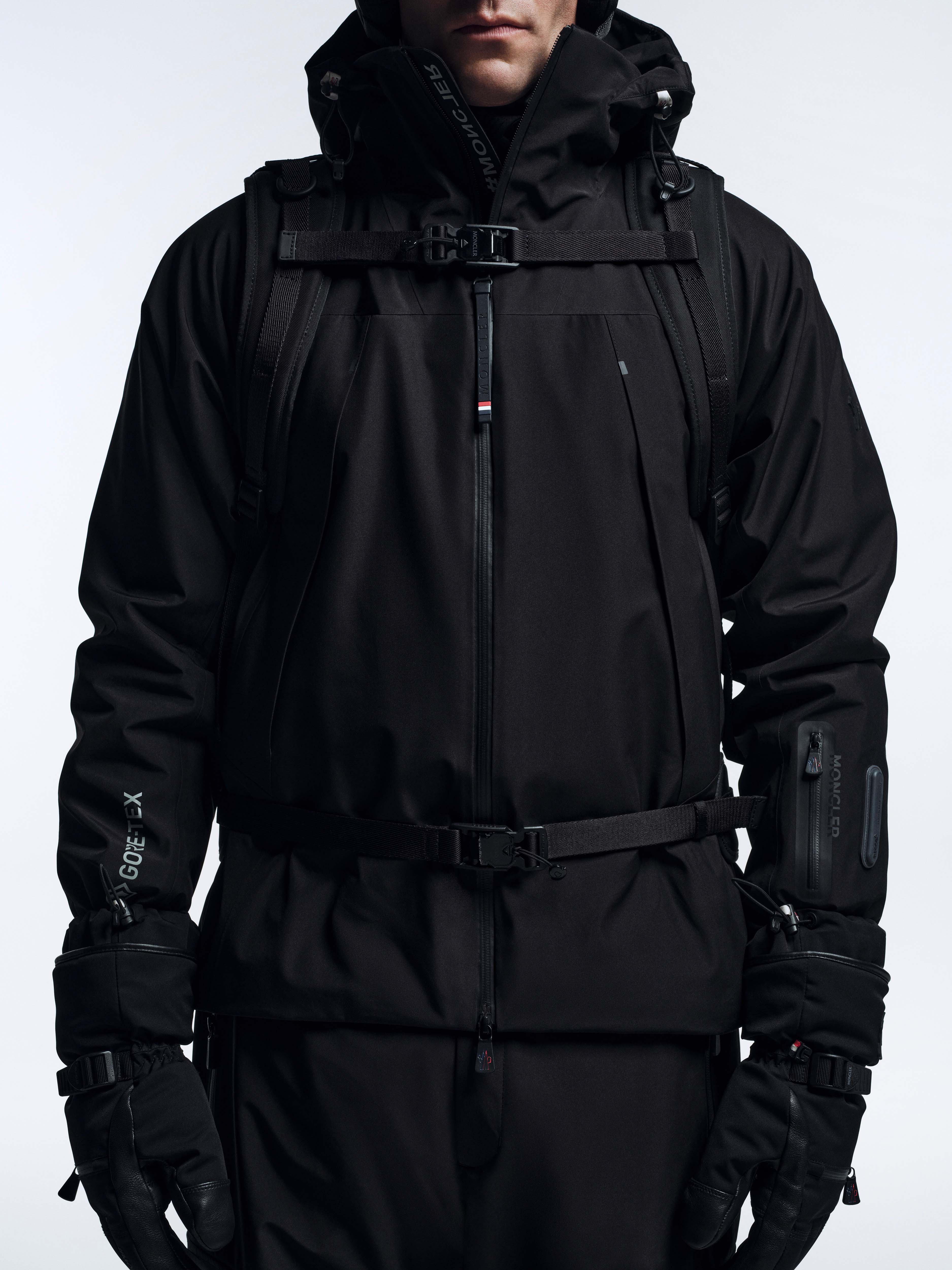 Moncler Grenoble Jackets Black