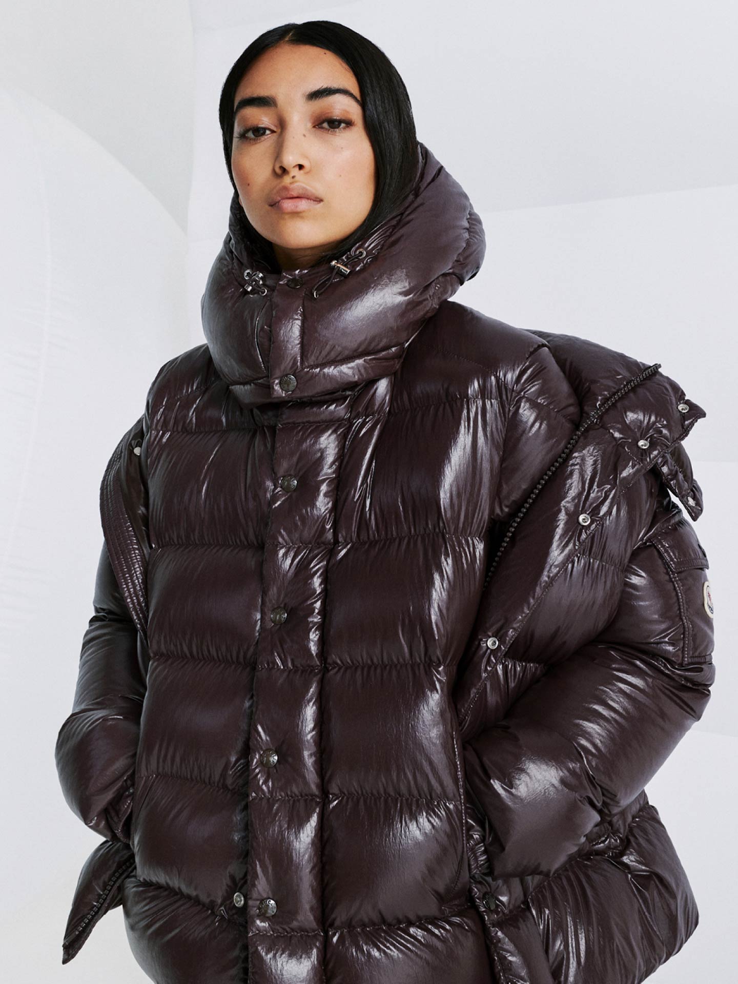 malla liebre teatro Chaquetas Moncler Maya 70 para mujer