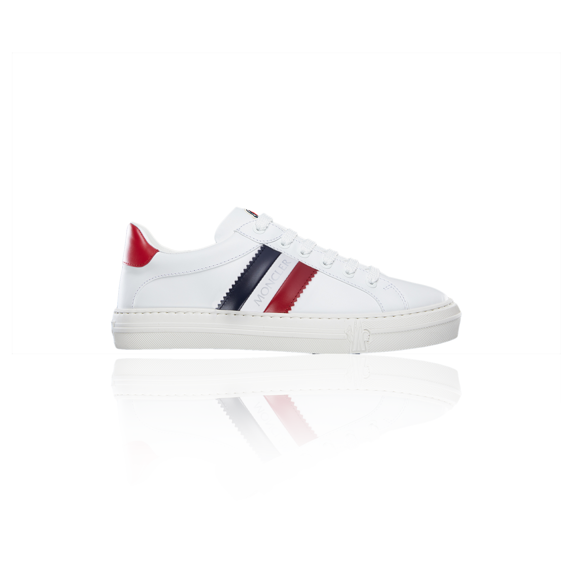 MONCLER ARIEL TRAINERS WHITE