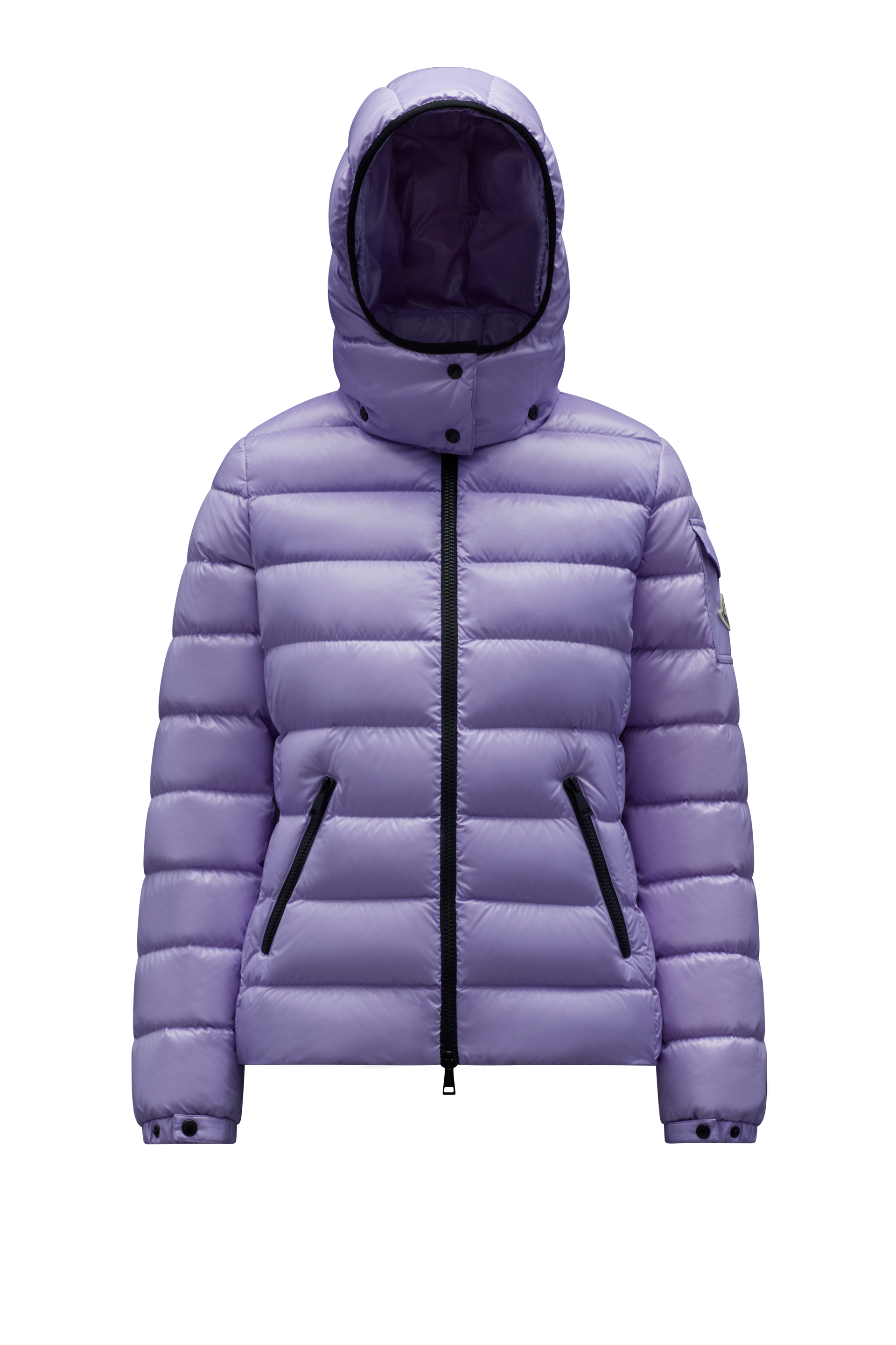 Moncler Collection Bady Short Down Jacket Purple Size 0