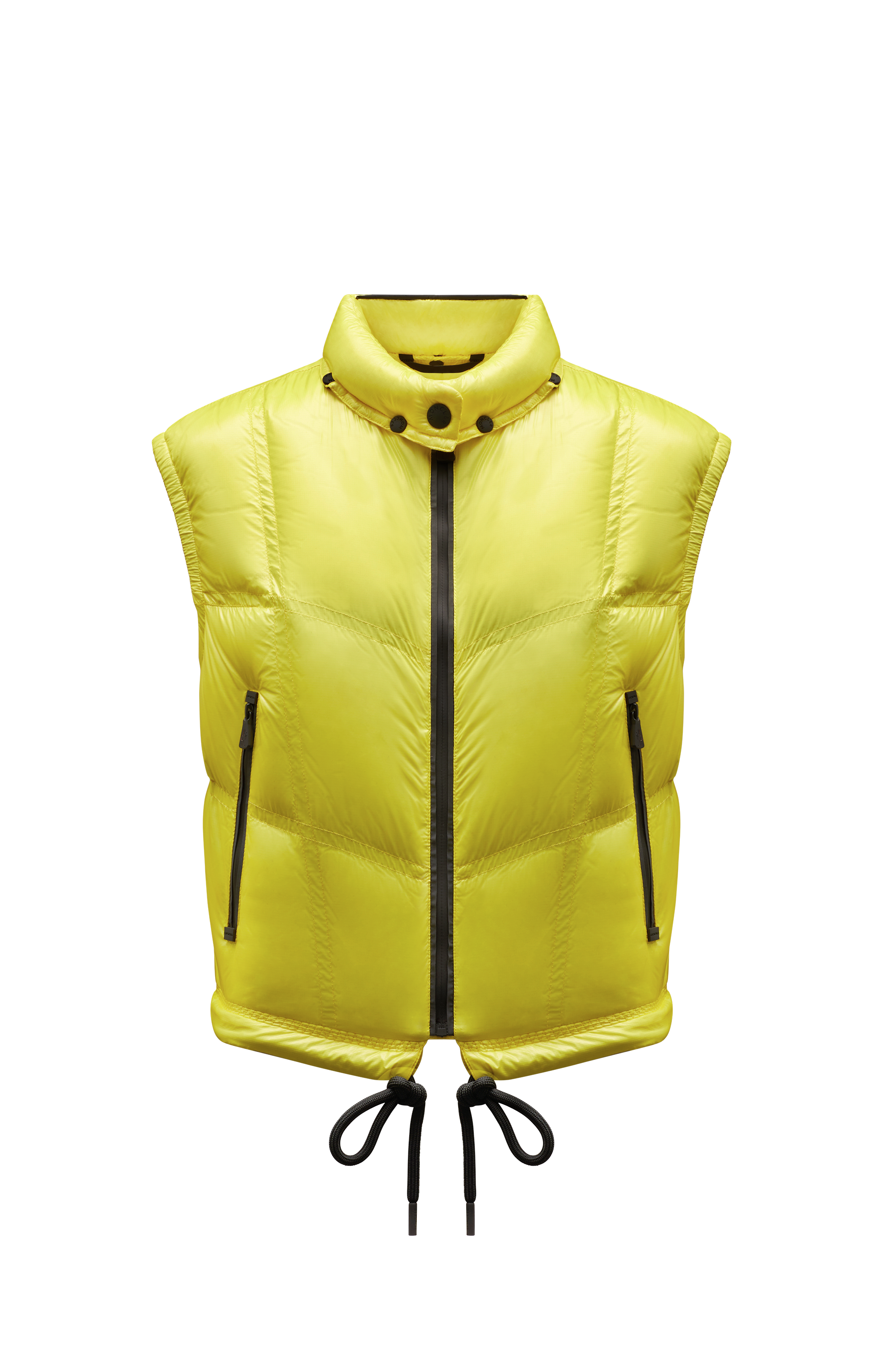 Moncler Engins Gilet Yellow Size 2