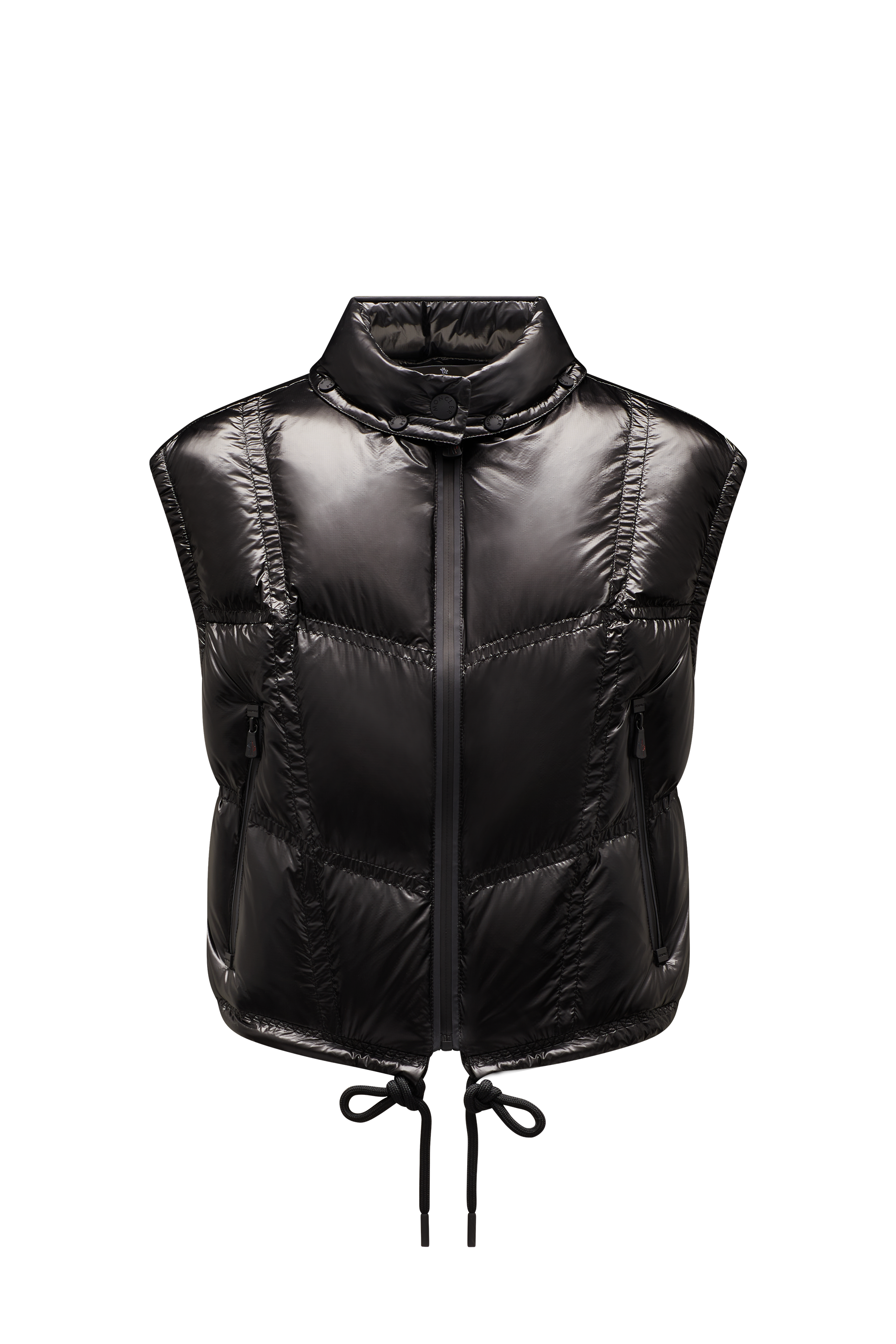 Moncler Engins Gilet Black Size 1