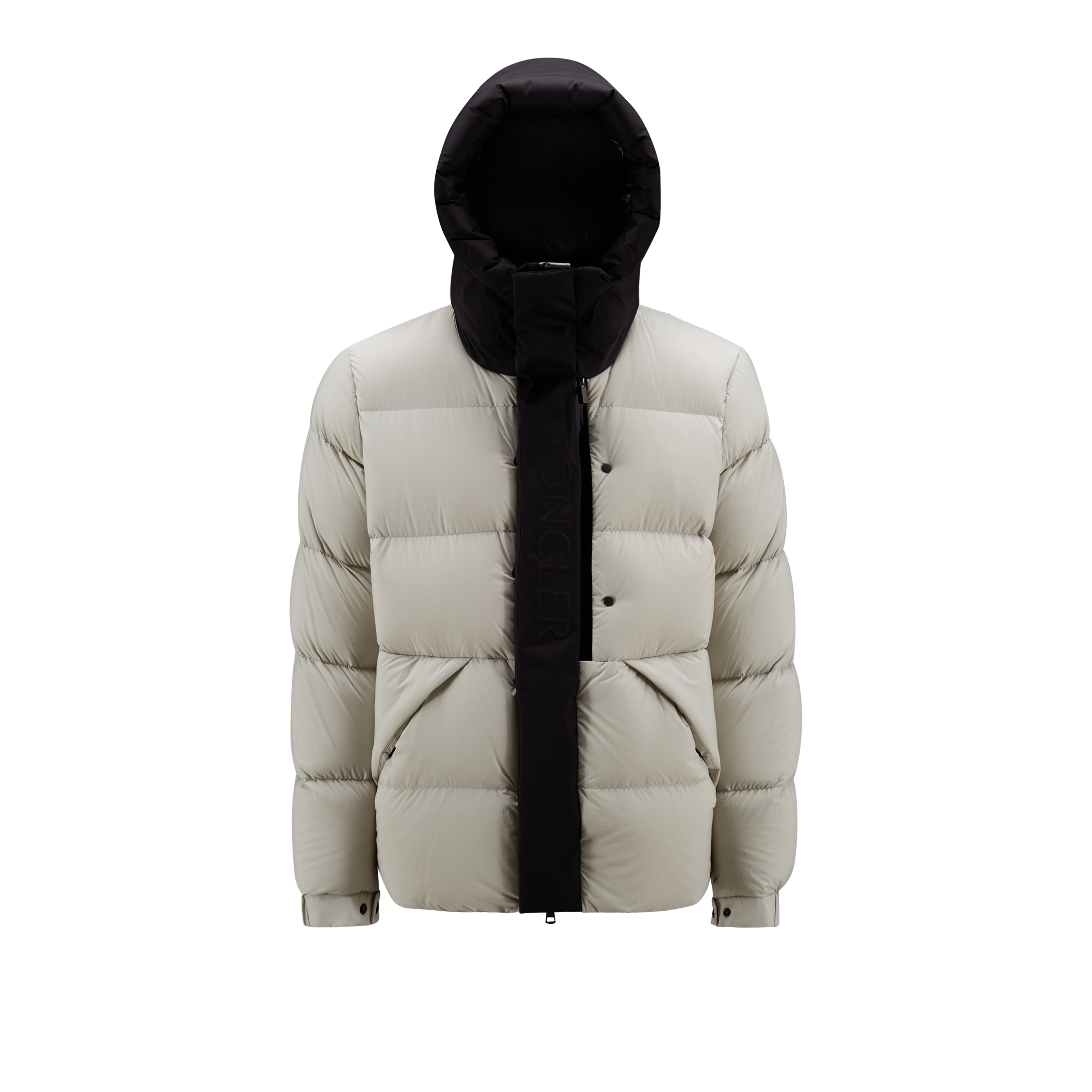 Moncler Collection Madeira Short Down Jacket Gray Size 7