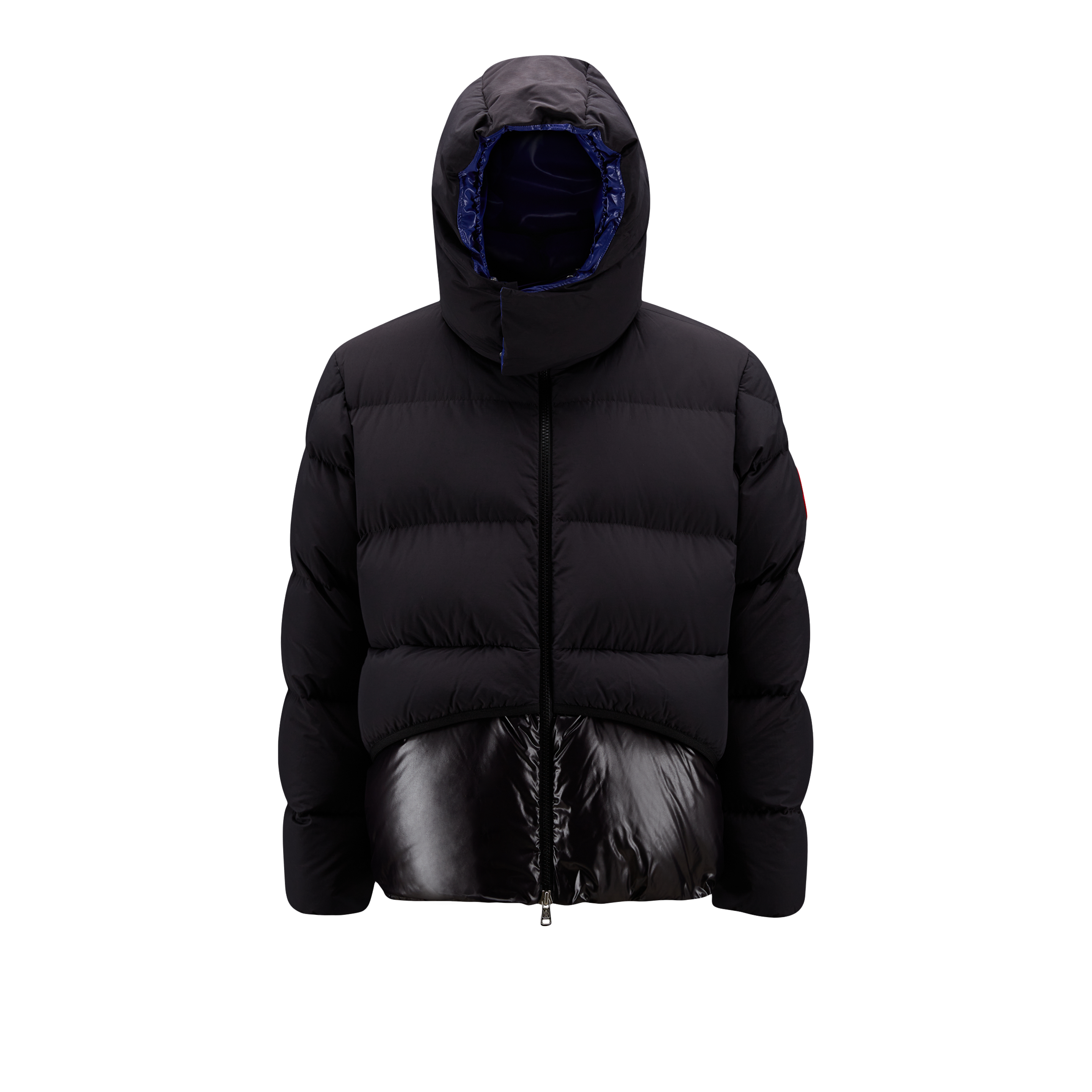 Moncler Achill Short Down Jacket In Black
