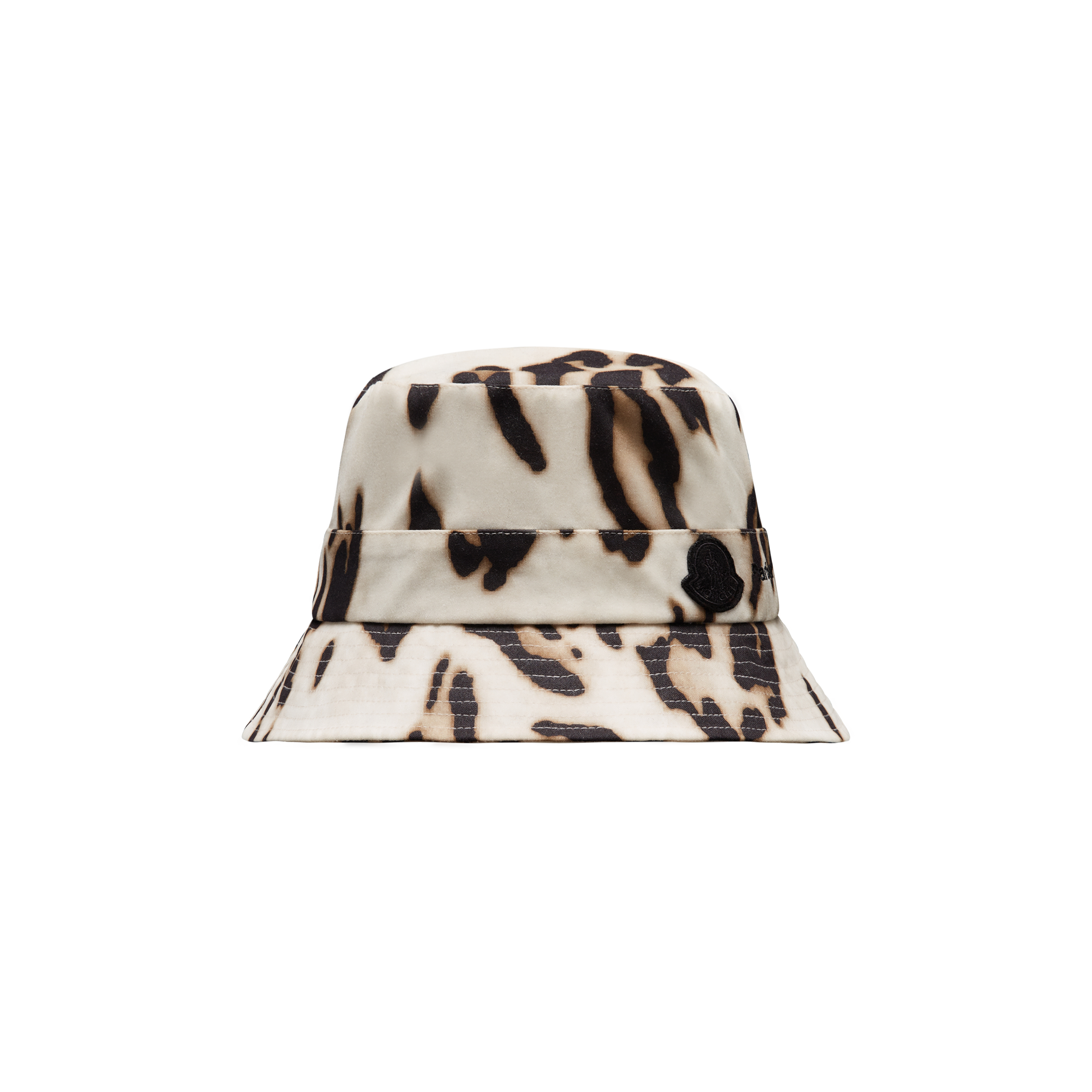 Moncler Ocelot Print Bucket Hat Multicolour Size Xl