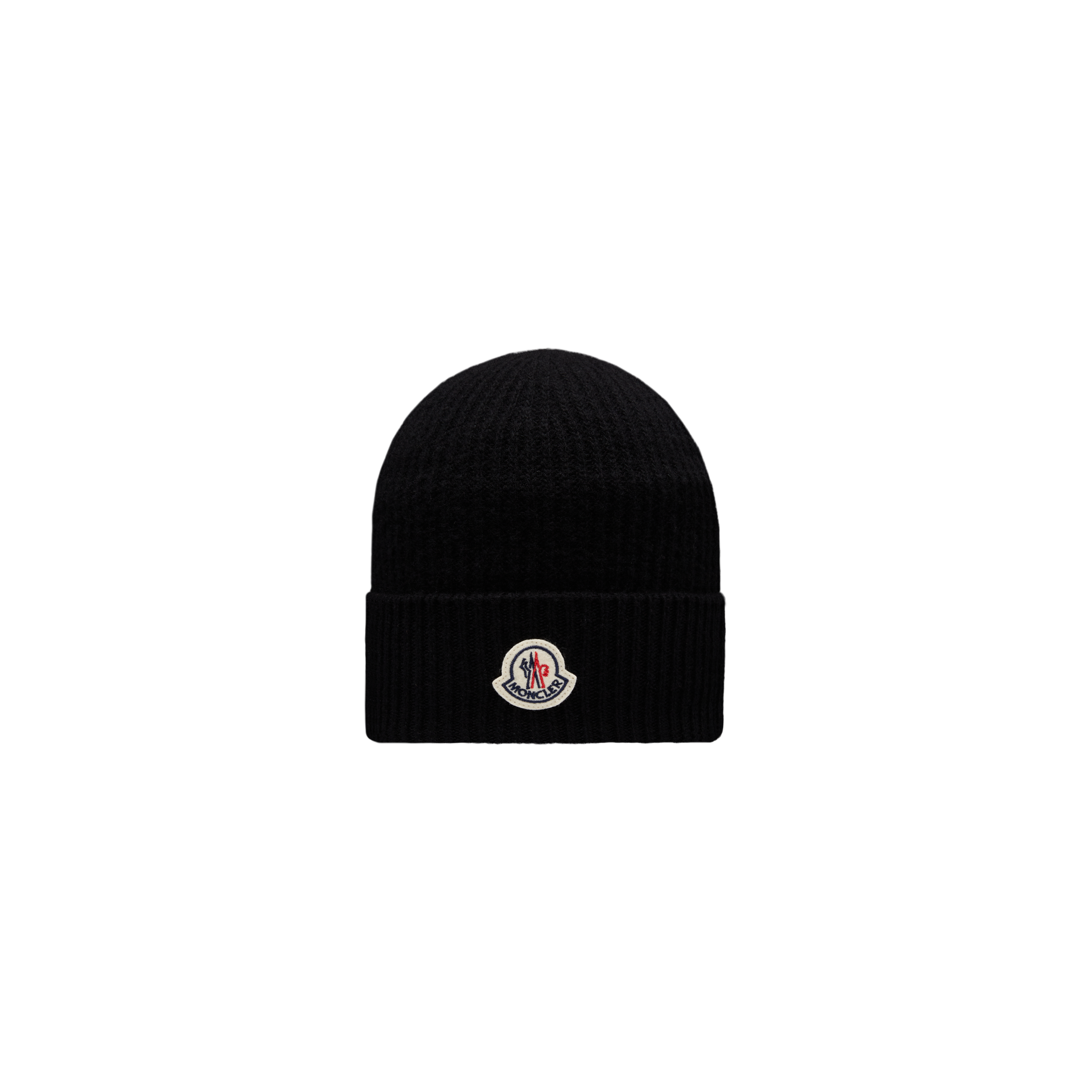 Moncler Wool & Cashmere Beanie Black Size One Size