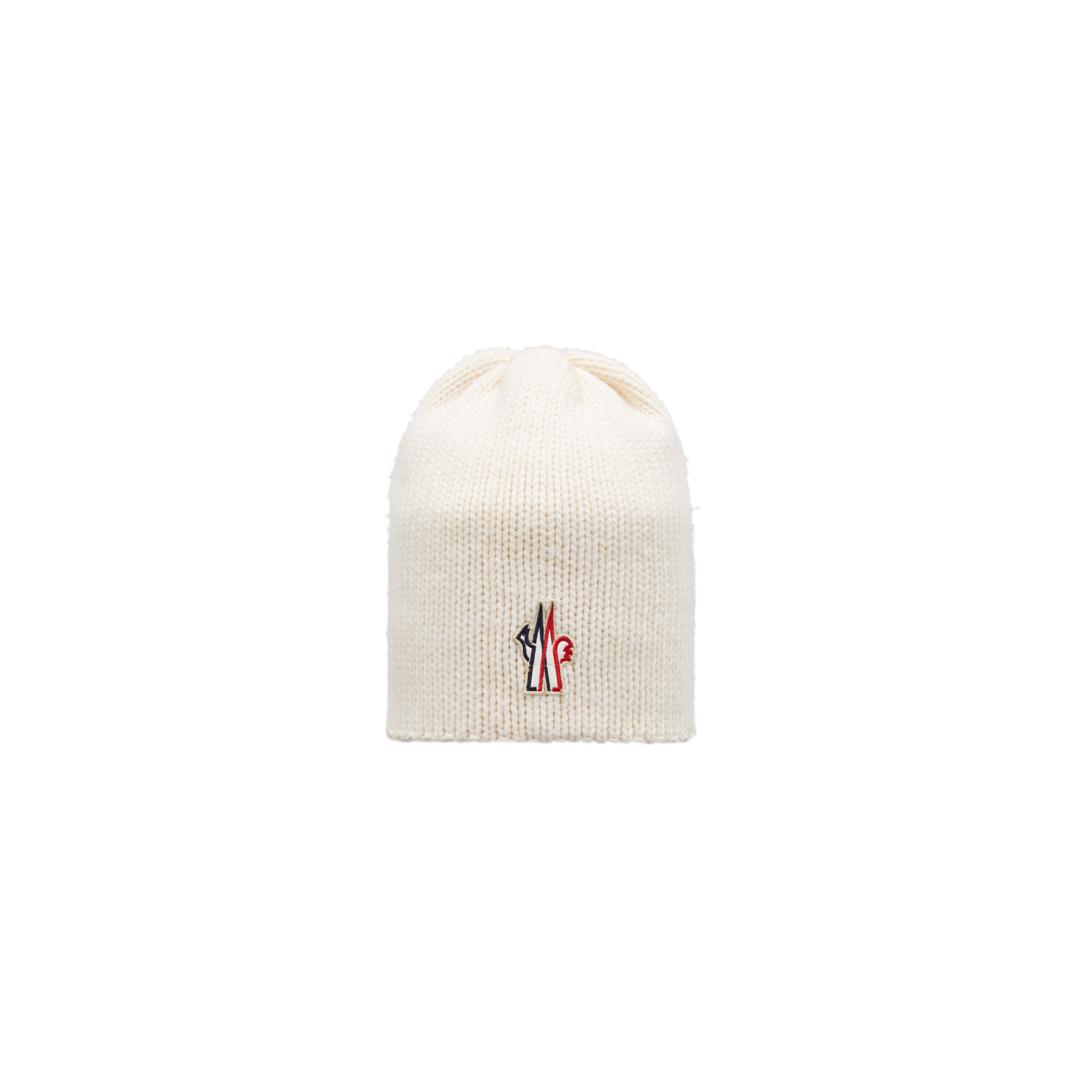 Moncler Wool Beanie White Size One Size In White