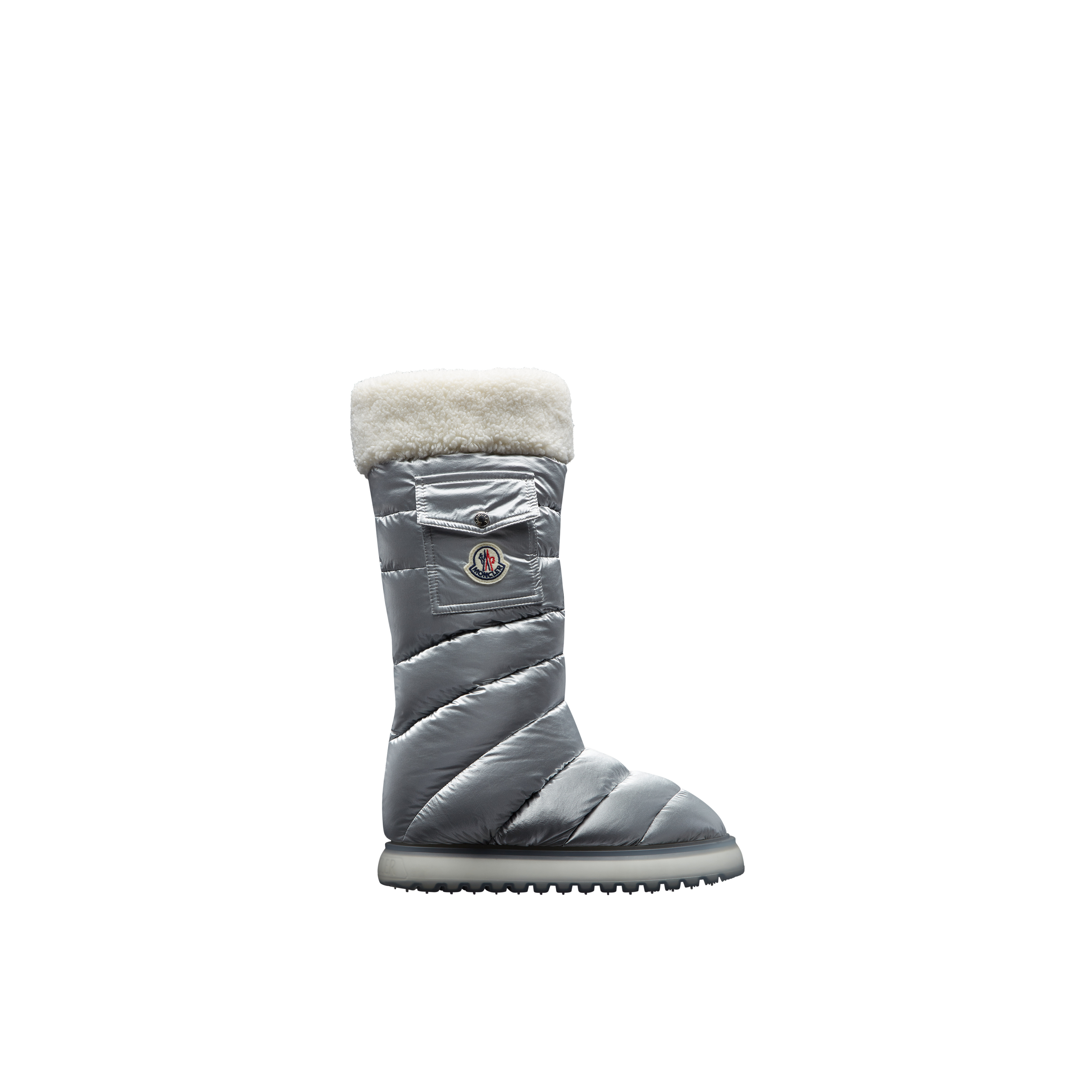 MONCLER GAIA POCKET BOOTS GRAY 