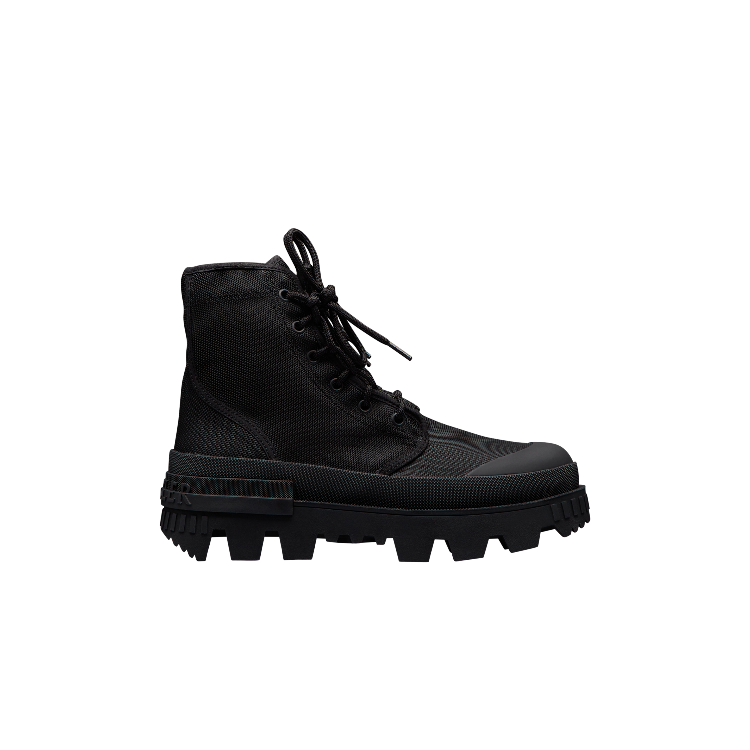 Moncler Genius Hyke Desertyx Nylon Ankle Boots In Black