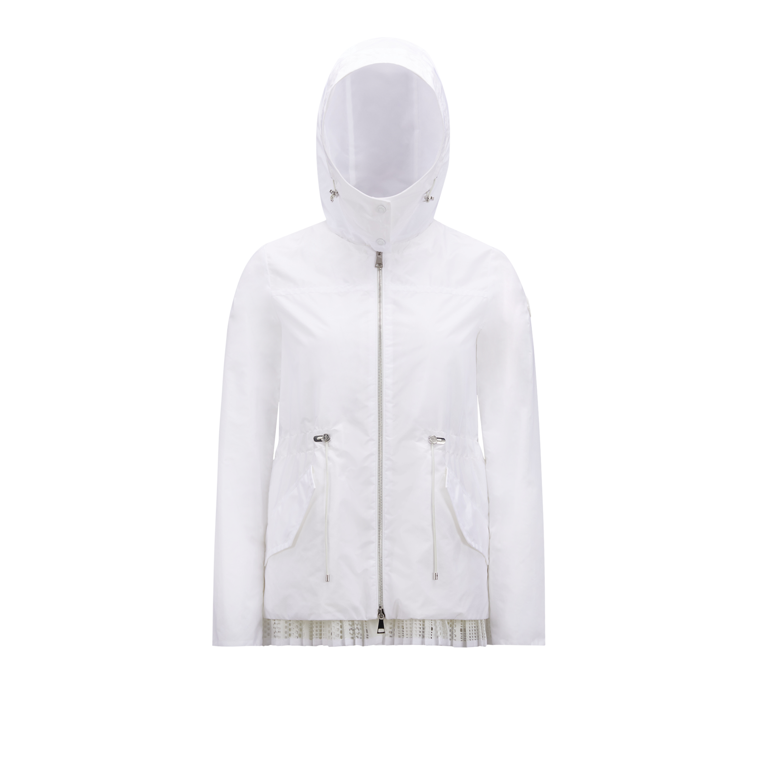 Moncler Collection Baaba Parka Jacket White