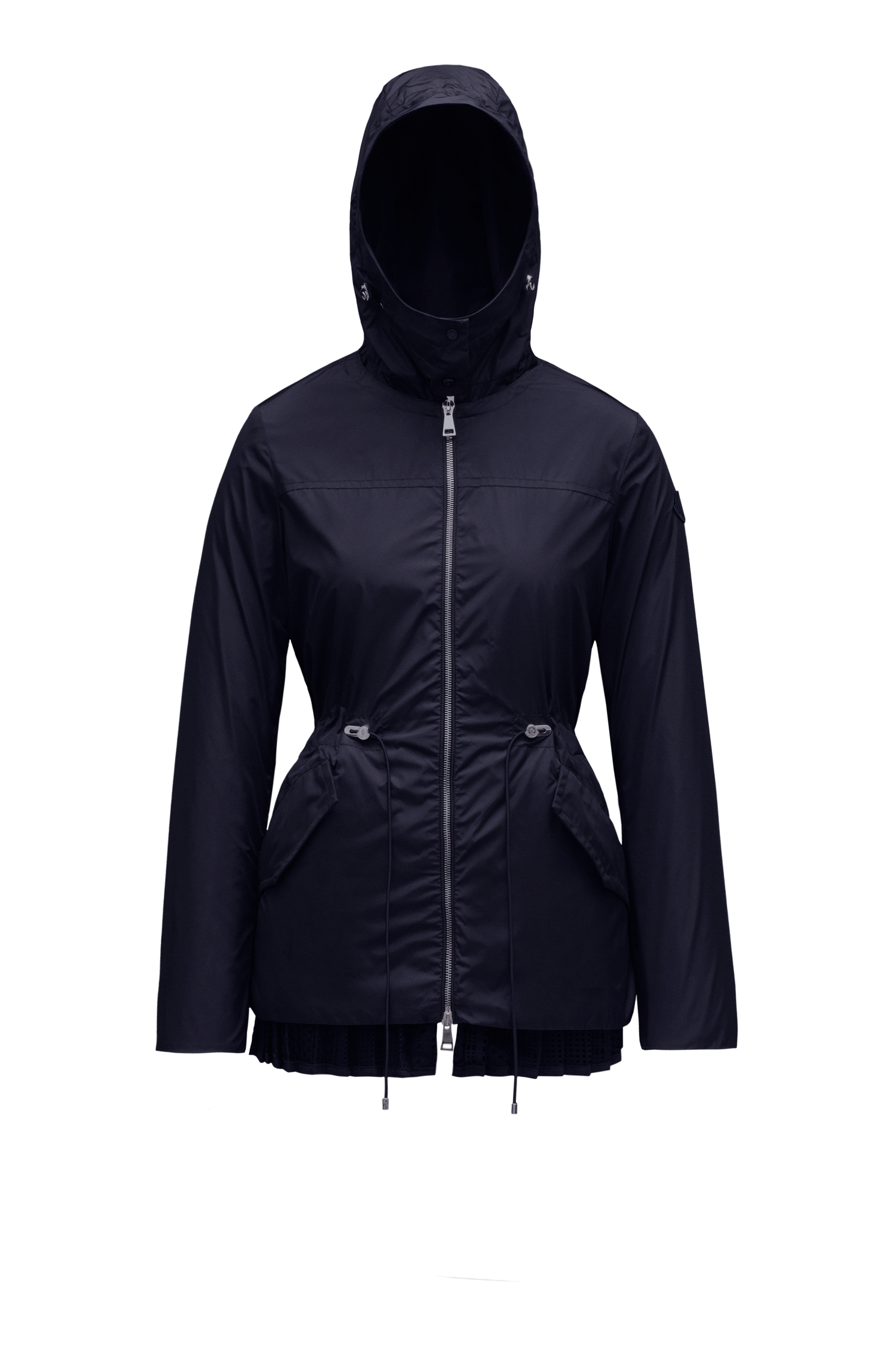 Moncler Collection Baaba Parka Jacket Blue