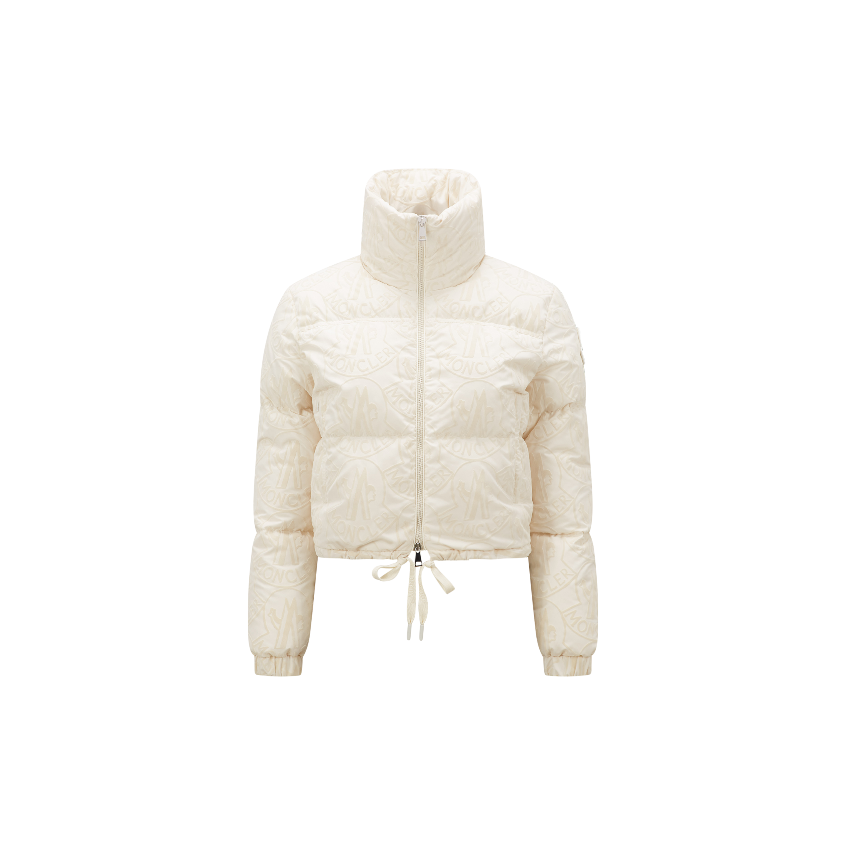 Moncler Collection Merle Short Down Jacket Multicolour In White