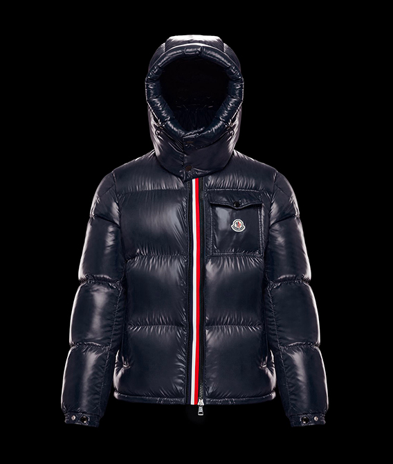 moncler mens black coat